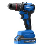 دریل شارژی چکشی 20 ولت دو باتری موتور براشلس مدل VR2010V-IBL ویوارکس